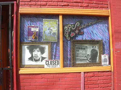 Jimi Hendrix shrine, Vancouver