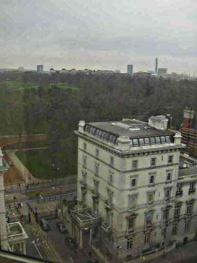 View from Knightsbridge Park Tower